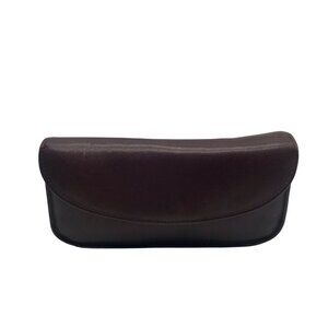 Lisa Loren Burgundy Leather Clutch Wallet